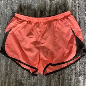 Nike Orange Running Shorts